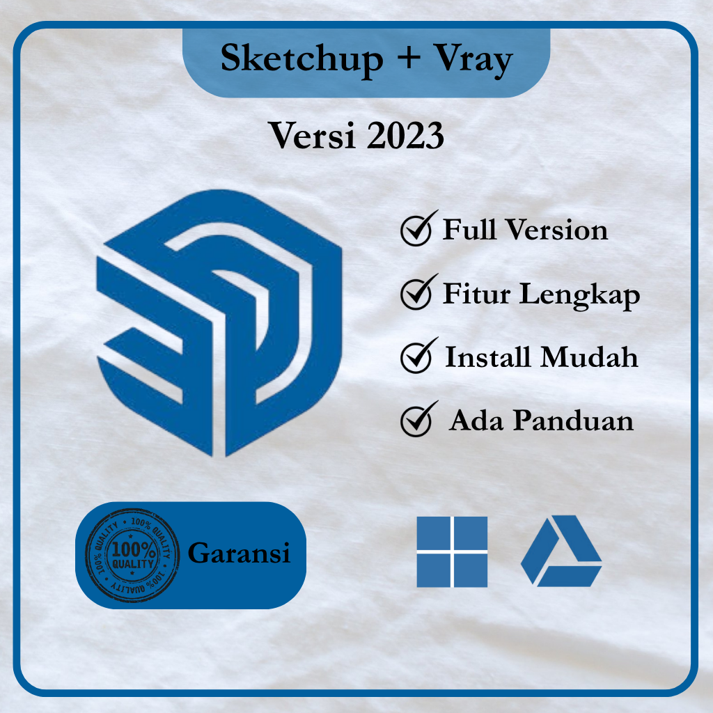 Katalog SketchUp Pro + Vray & Enscape (WIN & MAC)