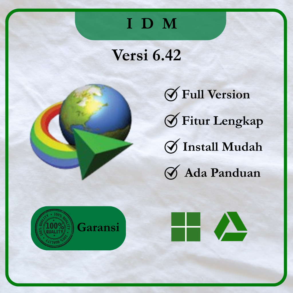Katalog Internet Download Manager (IDM) Lifetime